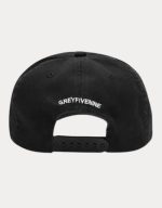 Burial Services 5 Panel Canvas Hat Black