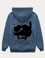 Suicideboys G59 Skull Blue Hoodie Pullover