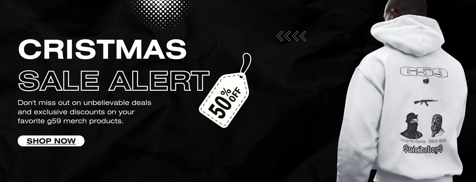 G59 Merch Banner