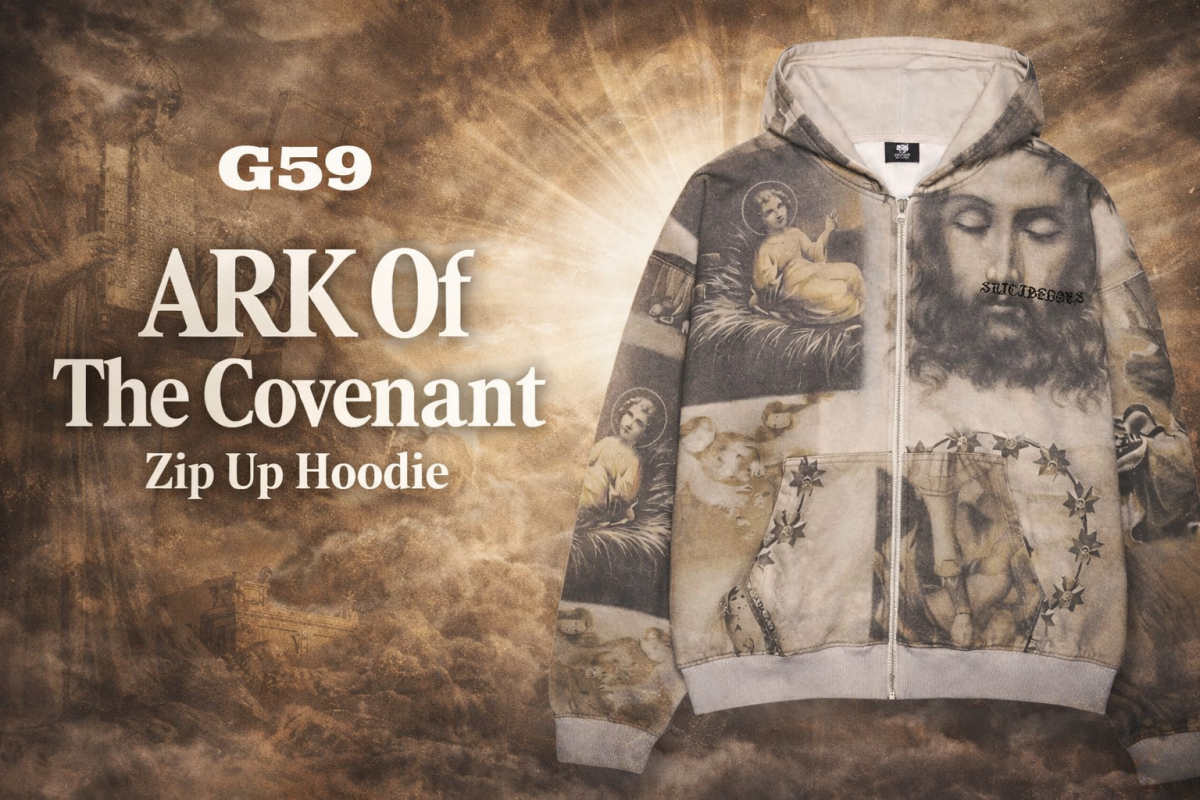 G59 ARK Of The Covenant Zip Up Hoodie Official Store