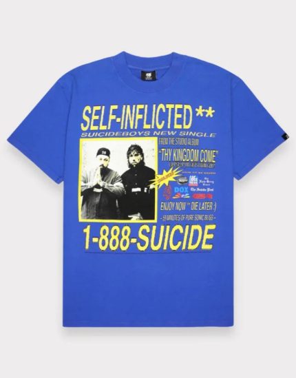 G59 Self Inflicted Tee Suicideboys Graphic T-Shirt (White) 