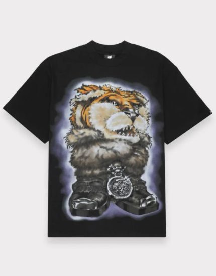 Suicideboys Merch Bear Tiger Graphic T-Shirt