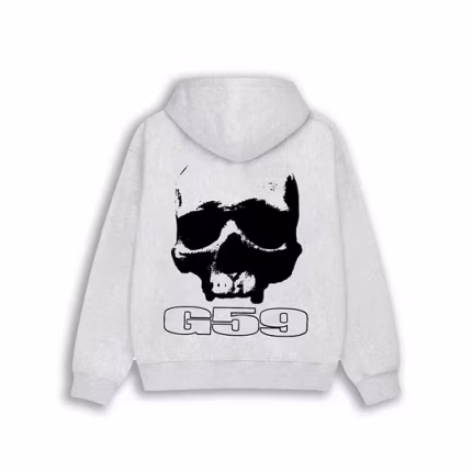 Suicideboys Merch G59 Skull Grey Hoodie Pullover